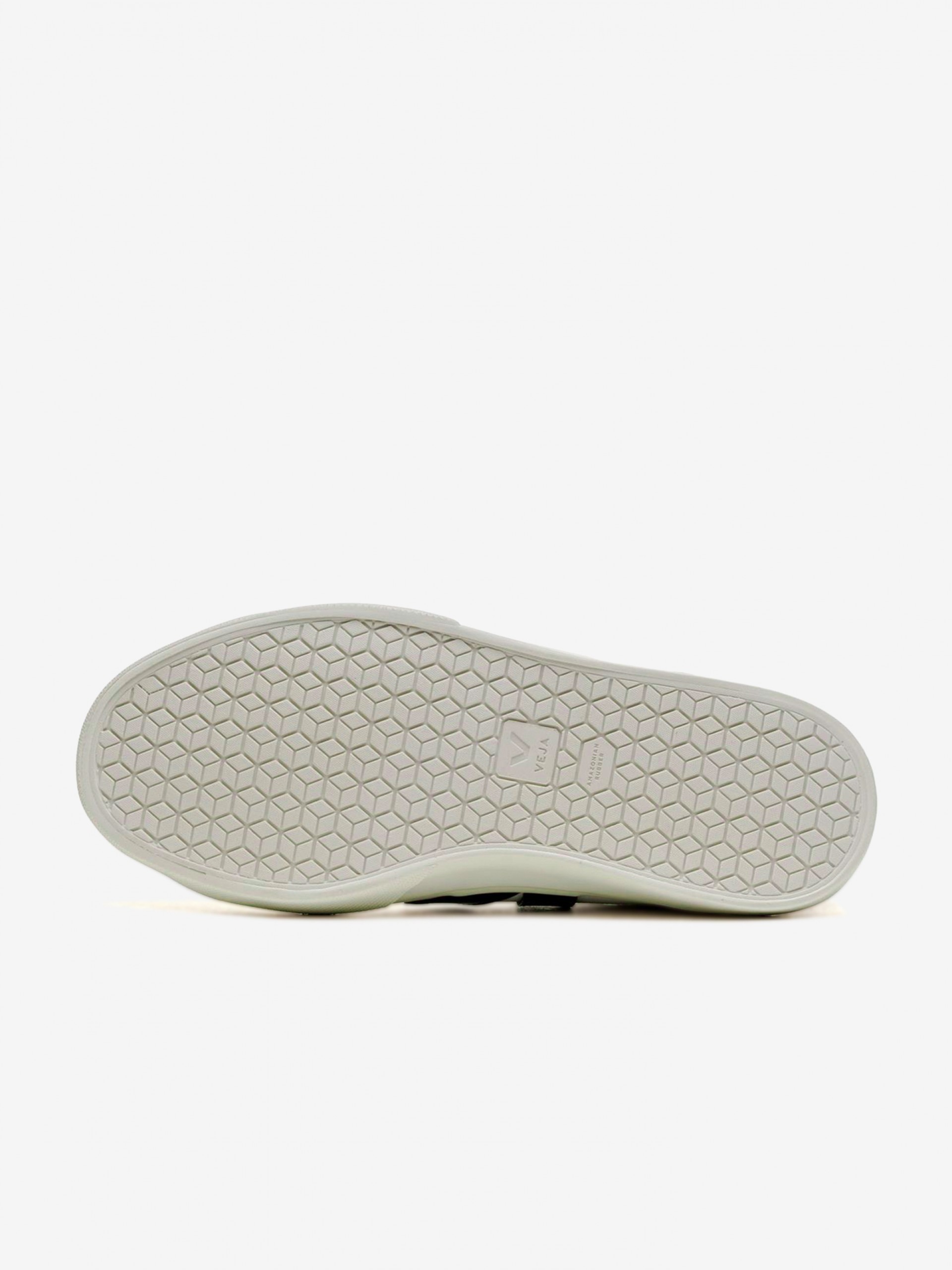 Zapatillas VEJA Campo Chromefree Leather Blancas y Negras