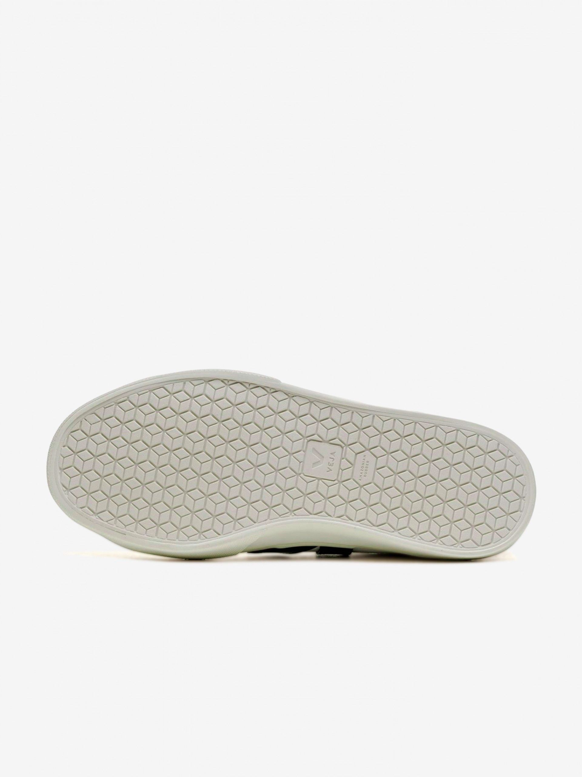 Zapatillas VEJA Campo Chromefree Leather Blancas y Negras