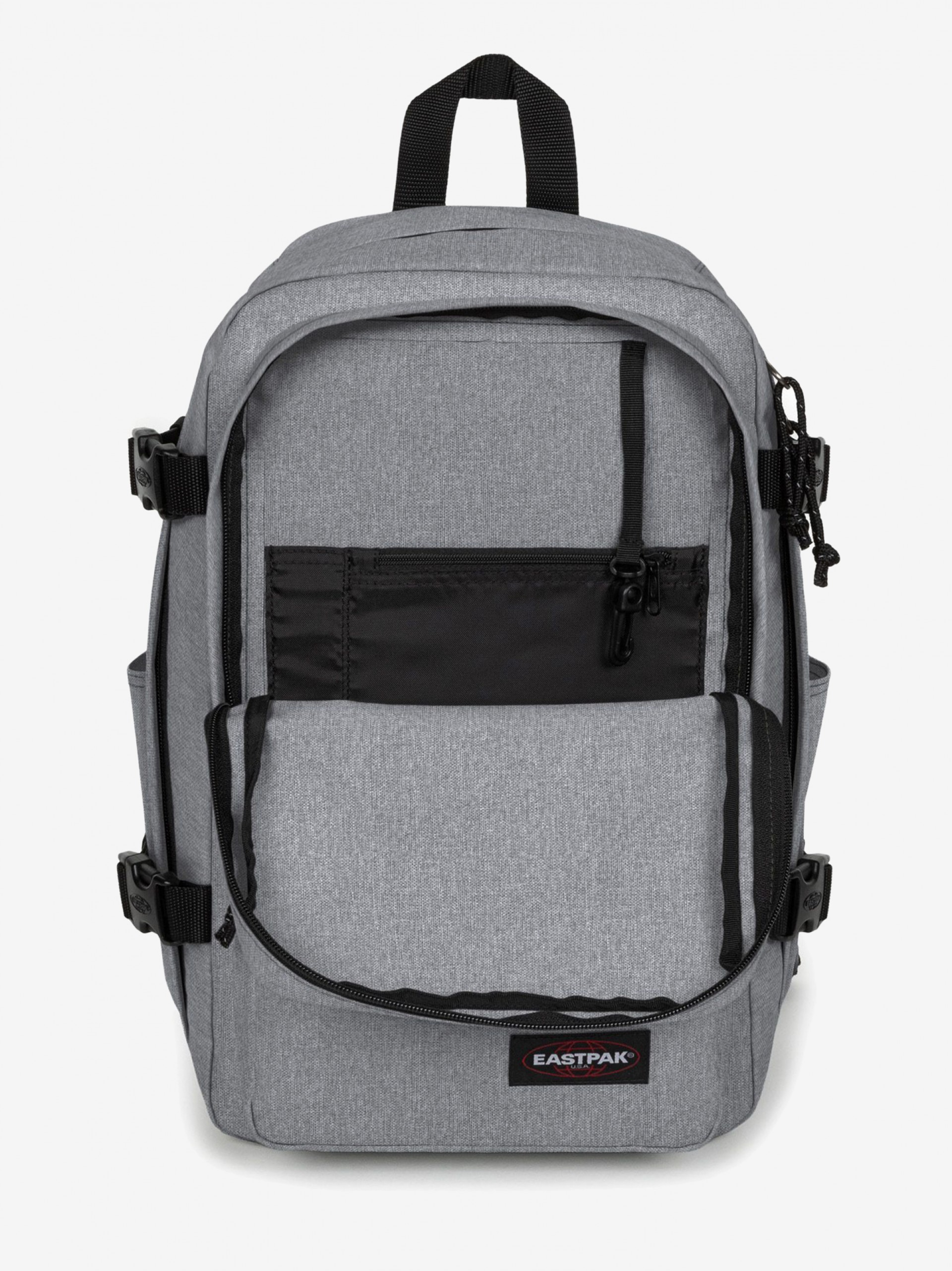 Eastpak Cabin Pak'R Grey and Black Travel Backpack
