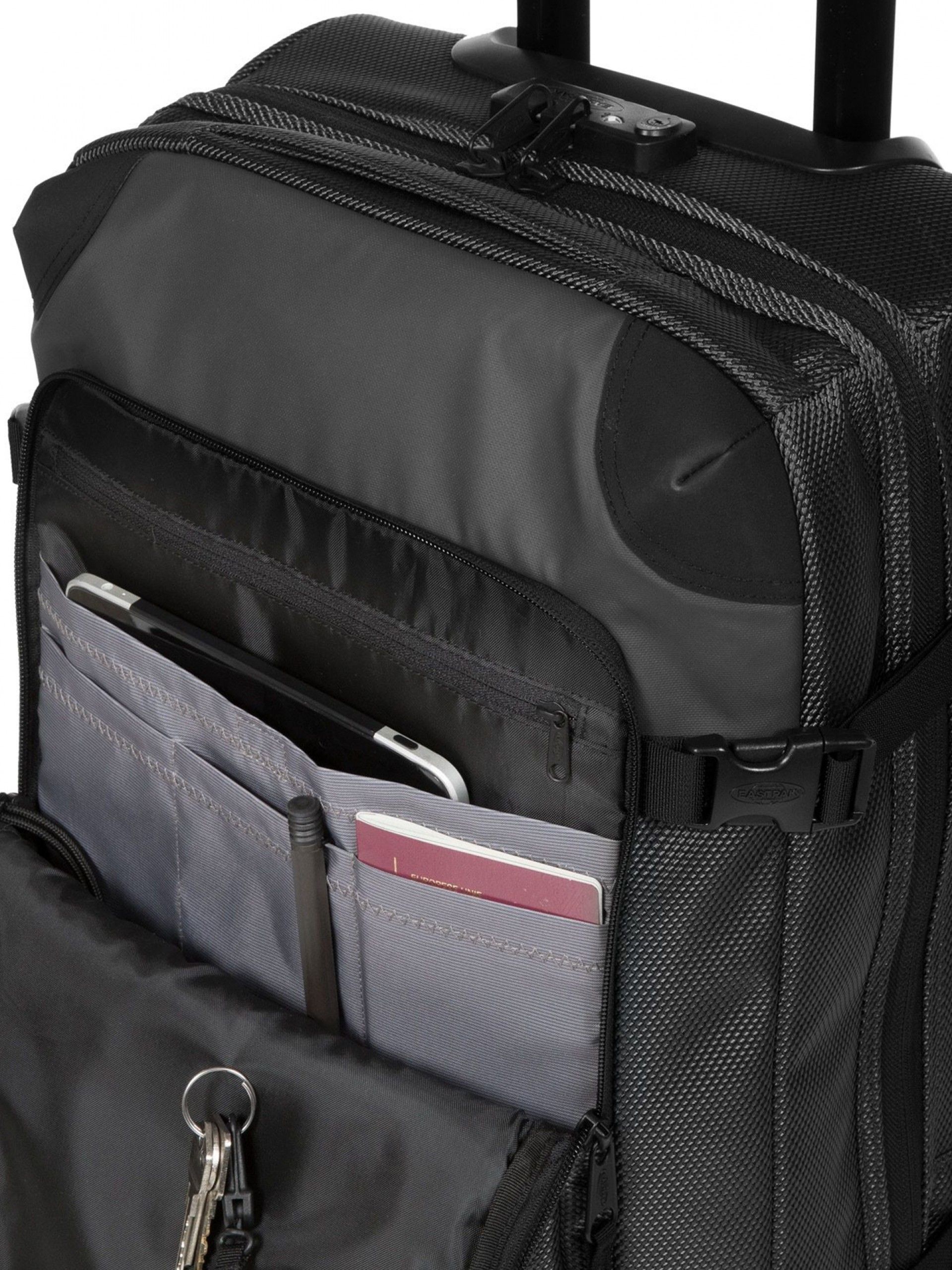 Mala de Viagem Eastpak Tranverz S Preta