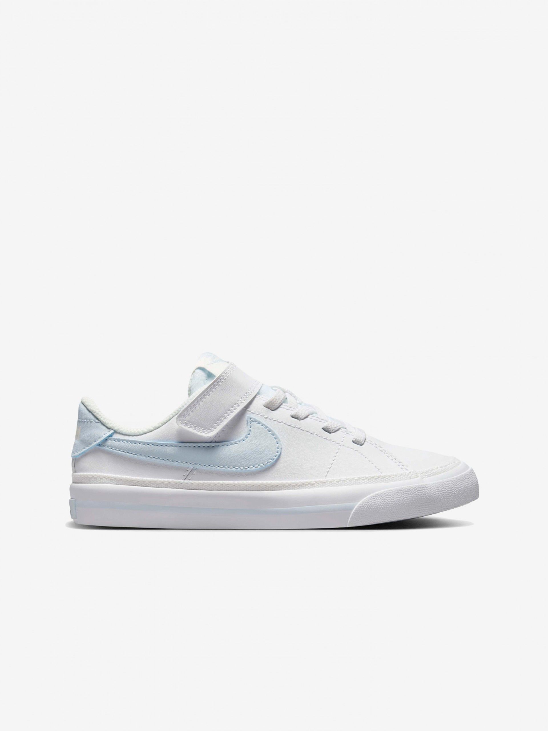 Sapatilhas Nike Court Legacy Brancas e Azuis