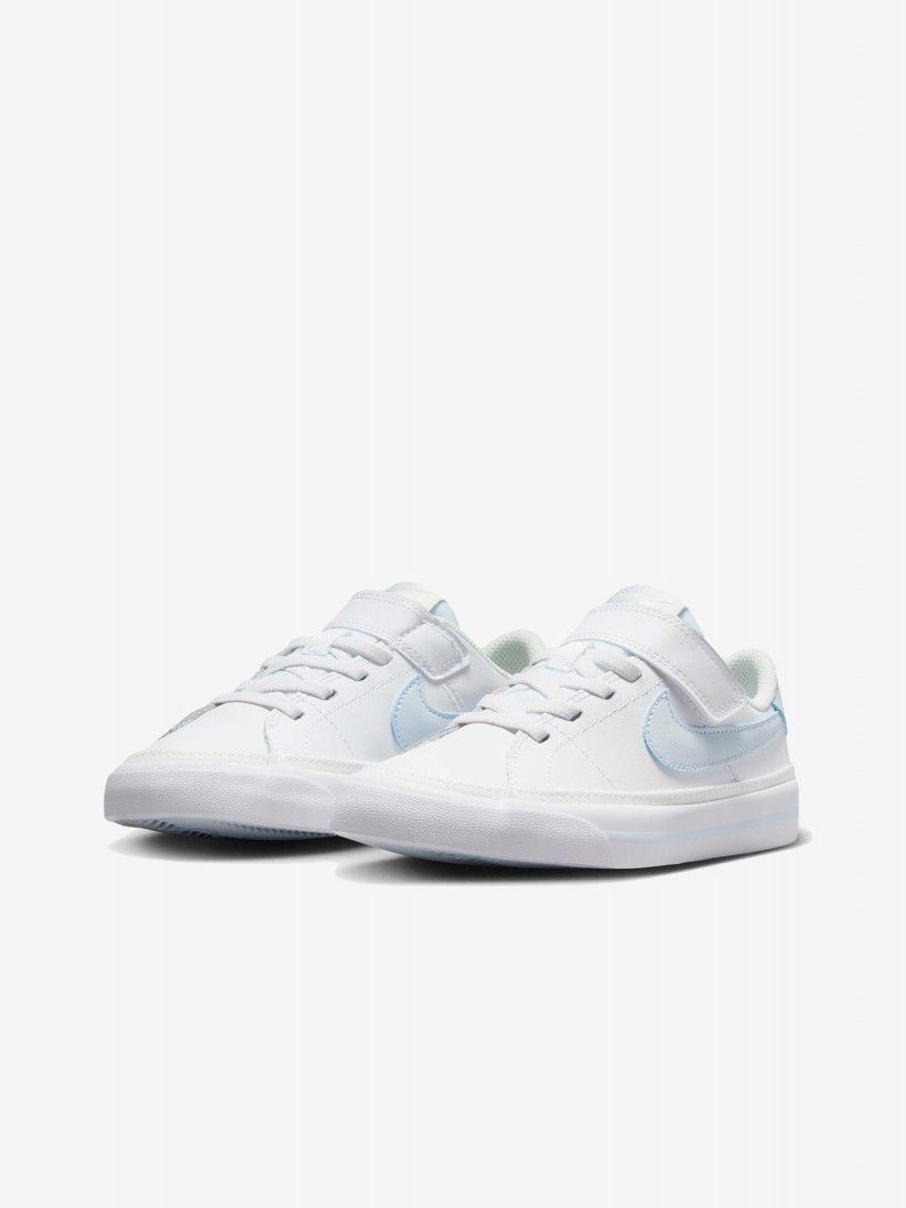 Sapatilhas Nike Court Legacy Brancas e Azuis