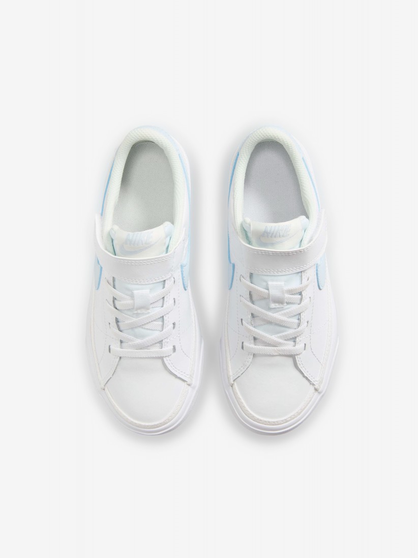Sapatilhas Nike Court Legacy Brancas e Azuis