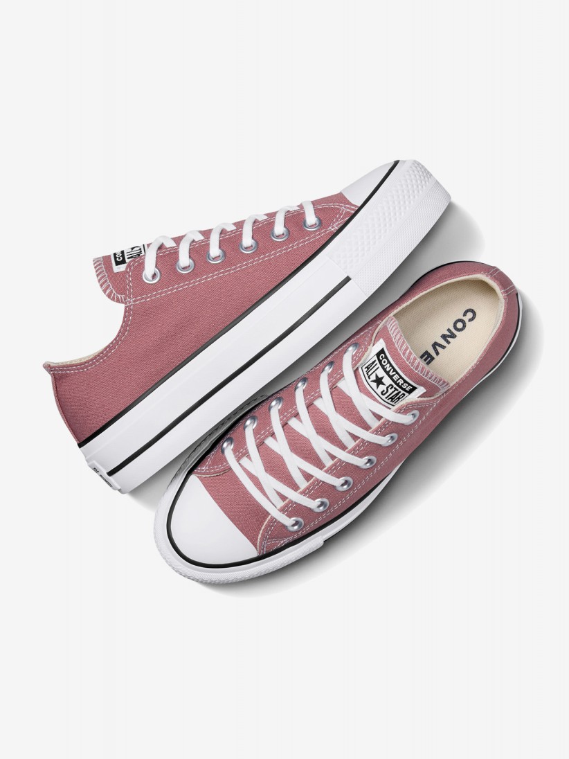 Converse Chuck Taylor All Star Lift Platform Canvas Low Sneakers
