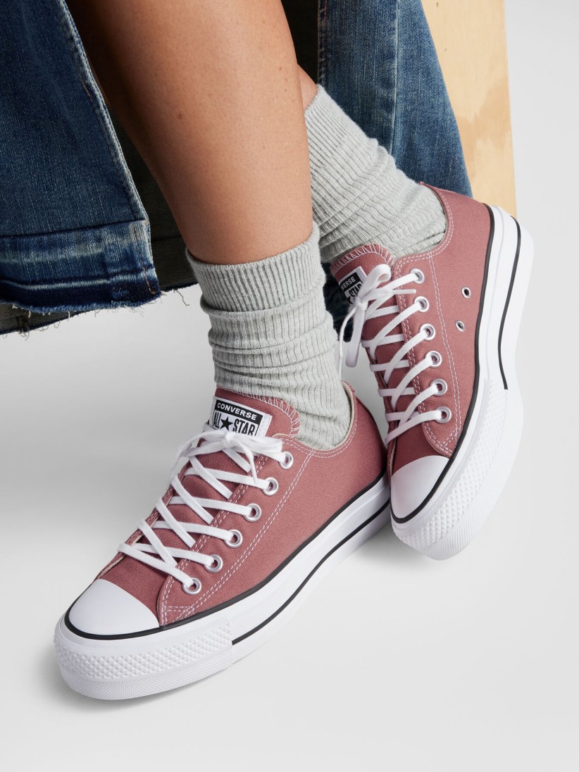 Converse Chuck Taylor All Star Lift Platform Canvas Low Sneakers