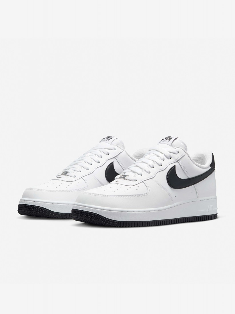 Zapatillas Nike Air Force 1 Blancas y Negras Para Hombre