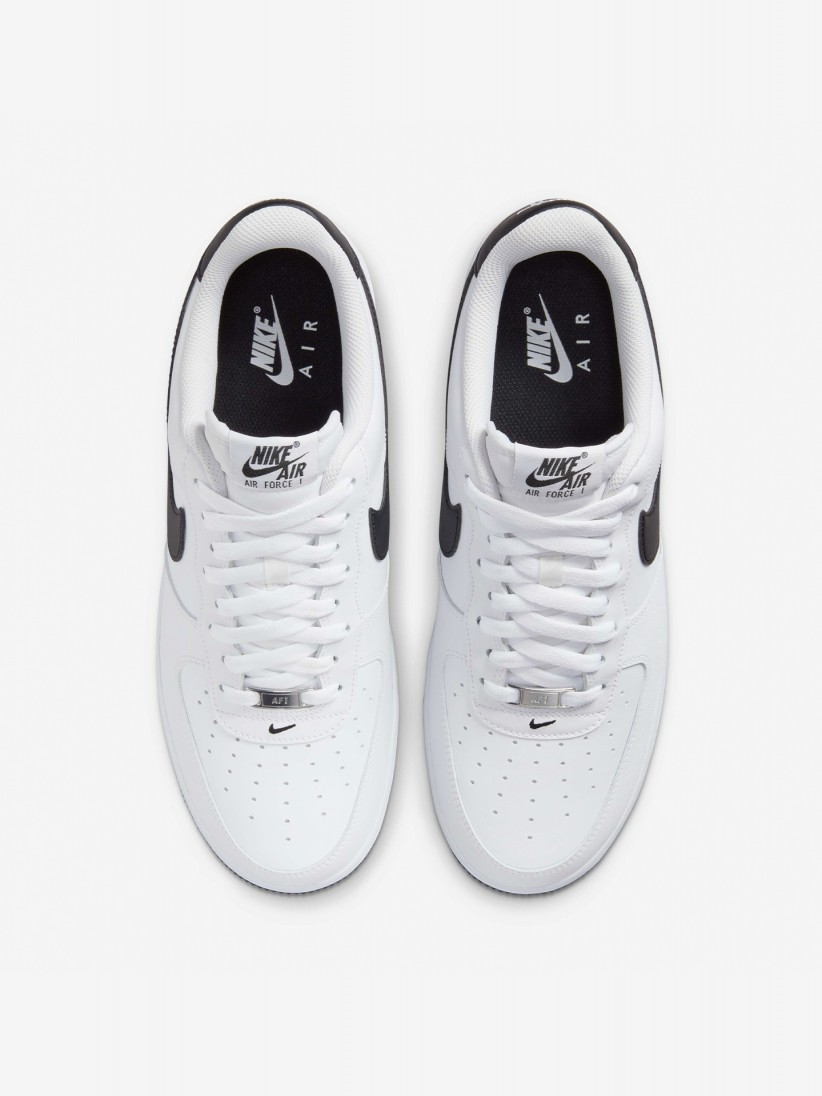 Zapatillas Nike Air Force 1 Blancas y Negras Para Hombre