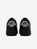 Sapatilhas Nike Air Force 1 Pretas e Cinzentas Para Homem