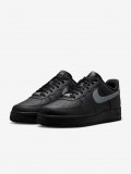 Sapatilhas Nike Air Force 1 Pretas e Cinzentas Para Homem