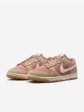 Nike Dunk Low Retro Pink and Beige Sneakers