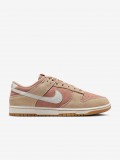 Nike Dunk Low Retro Pink and Beige Sneakers