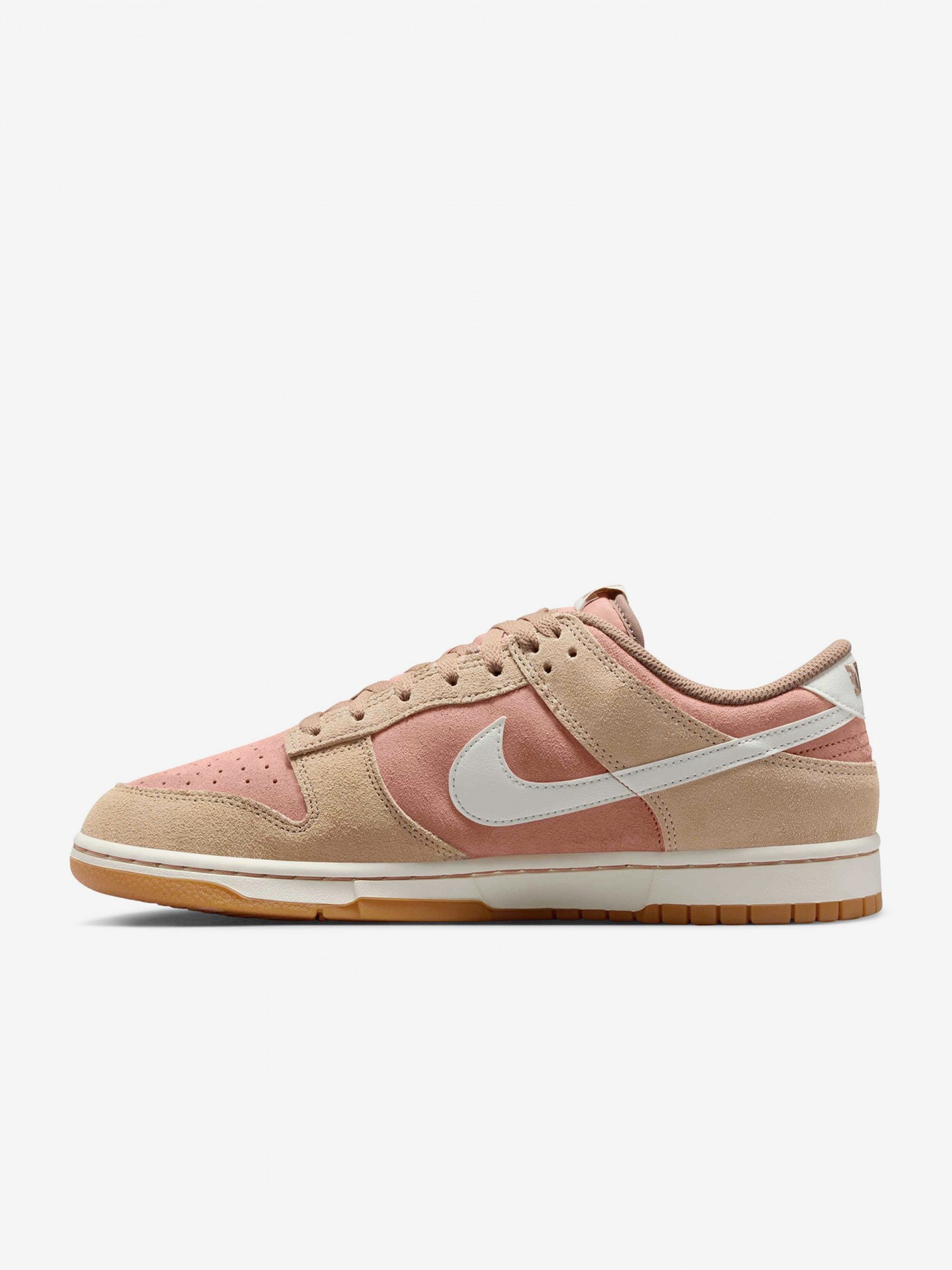 Sapatilhas Nike Dunk Low Retro Rosa e Bege