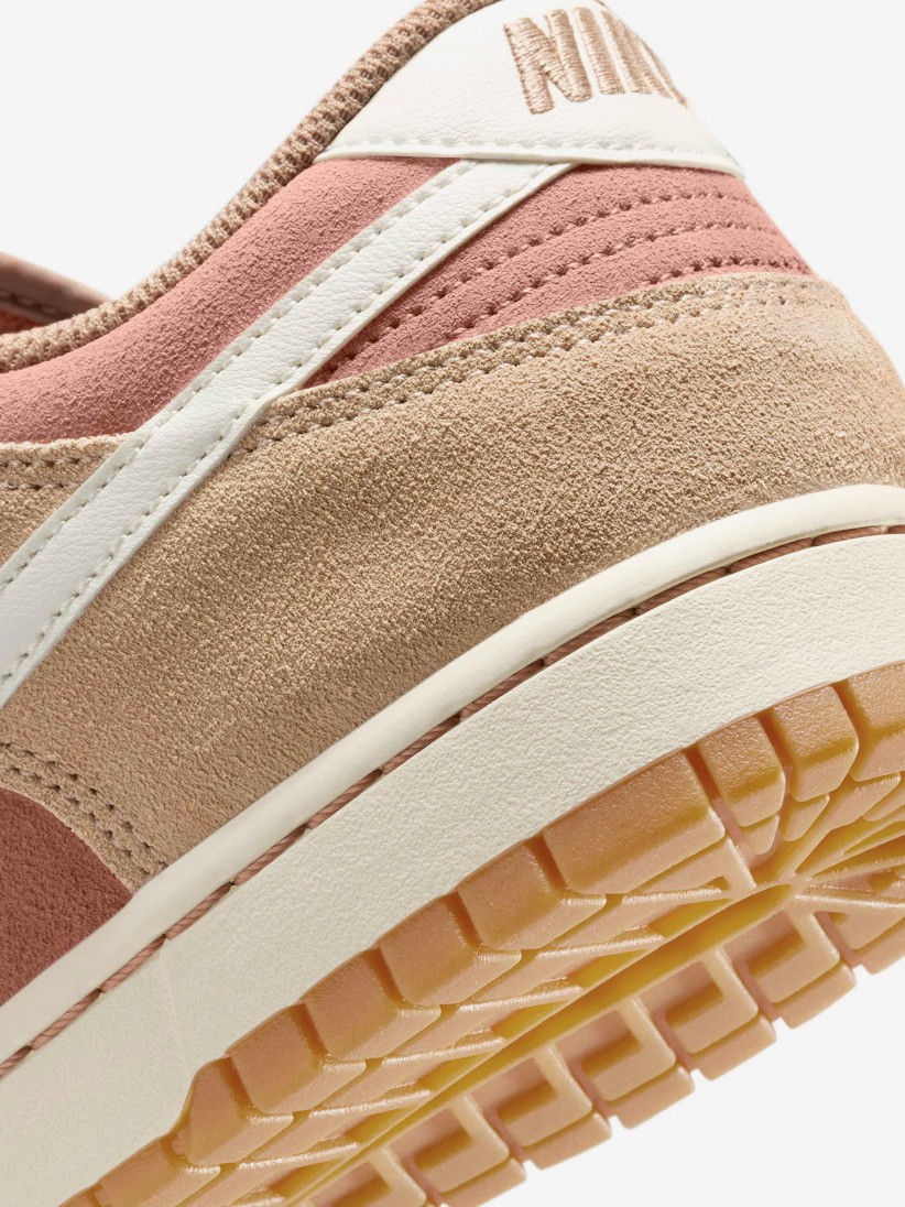 Nike Dunk Low Retro Pink and Beige Sneakers