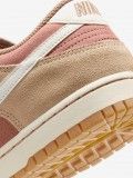 Nike Dunk Low Retro Pink and Beige Sneakers