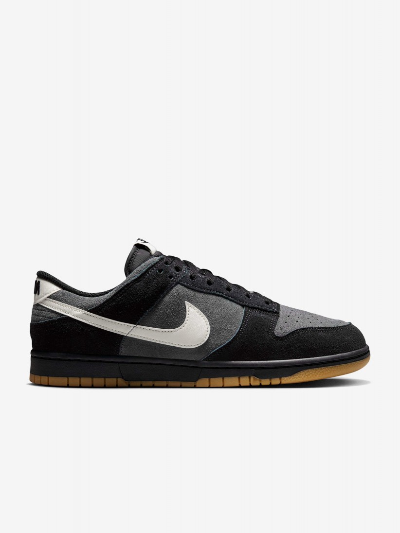 Nike Dunk Low Retro Black and Grey Sneakers For Men