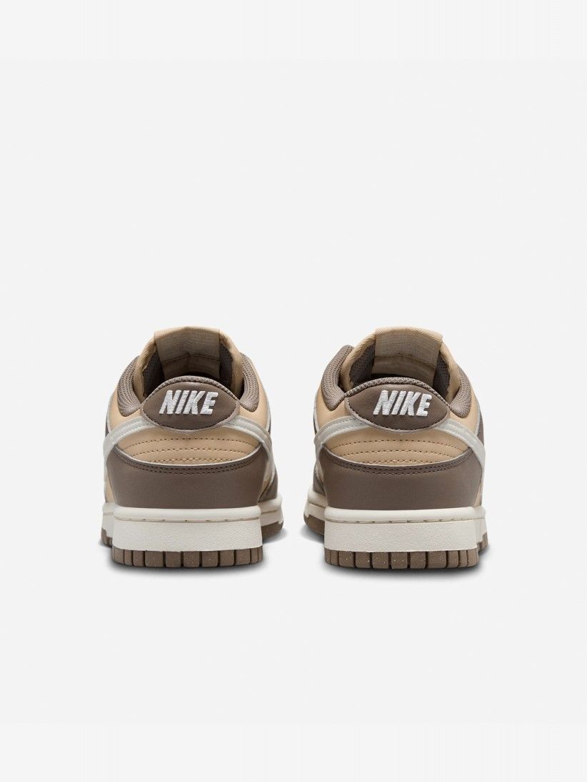 Sapatilhas Nike Dunk Low Next Nature Bege e Castanhas Para Mulher