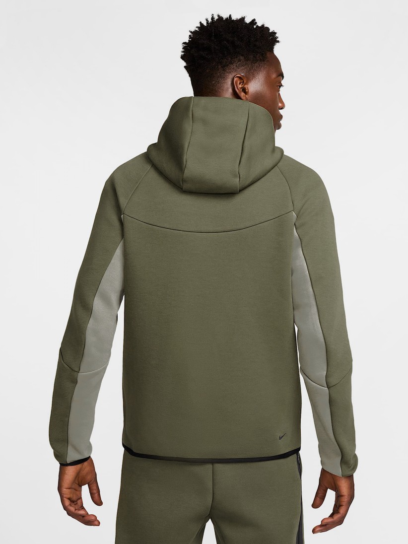 Nike Tech Fleece Windrunner Green Jacket For Men
