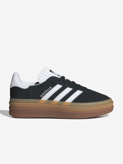 Adidas Gazelle Bold W Black and White Sneakers