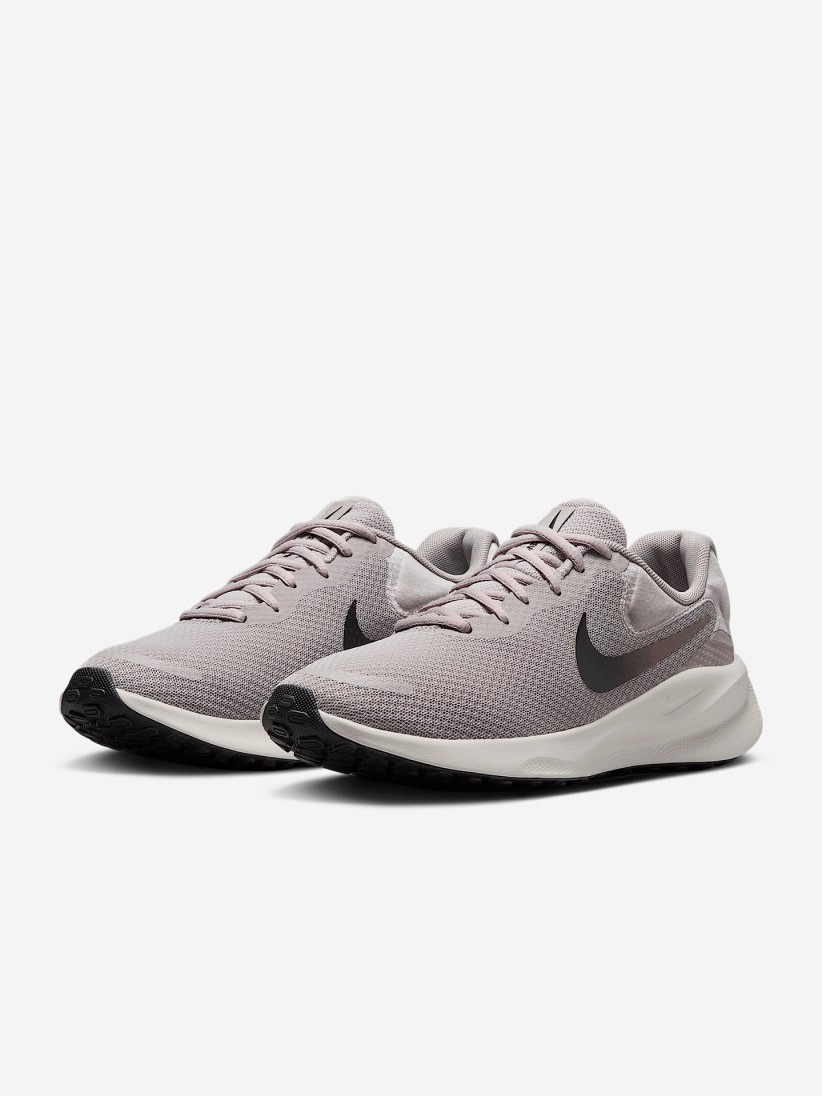 Zapatillas de Running Nike Revolution 7 Grises Para Mujer