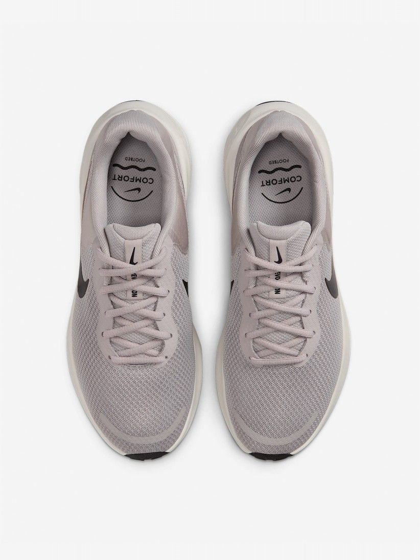 Zapatillas de Running Nike Revolution 7 Grises Para Mujer