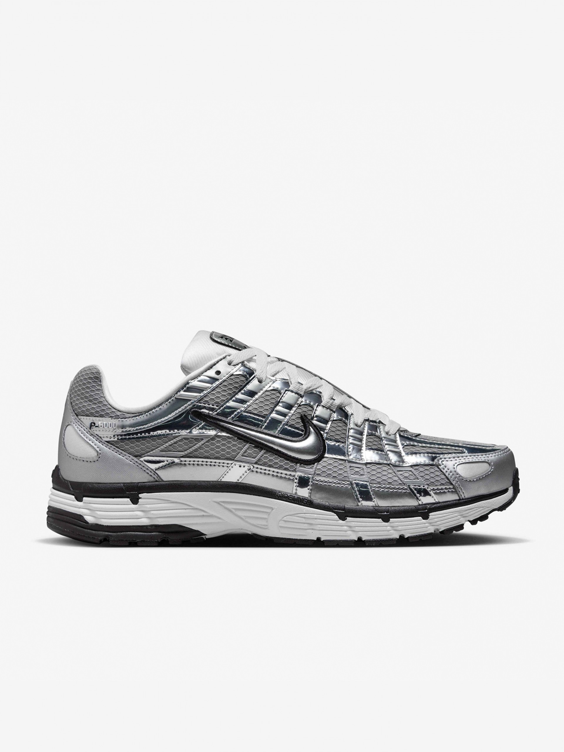 Sapatilhas Nike P-6000 Prateadas Para Mulher