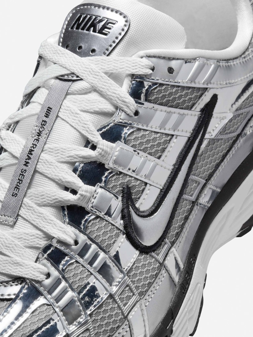 Nike P-6000 Silver Sneakers For Women