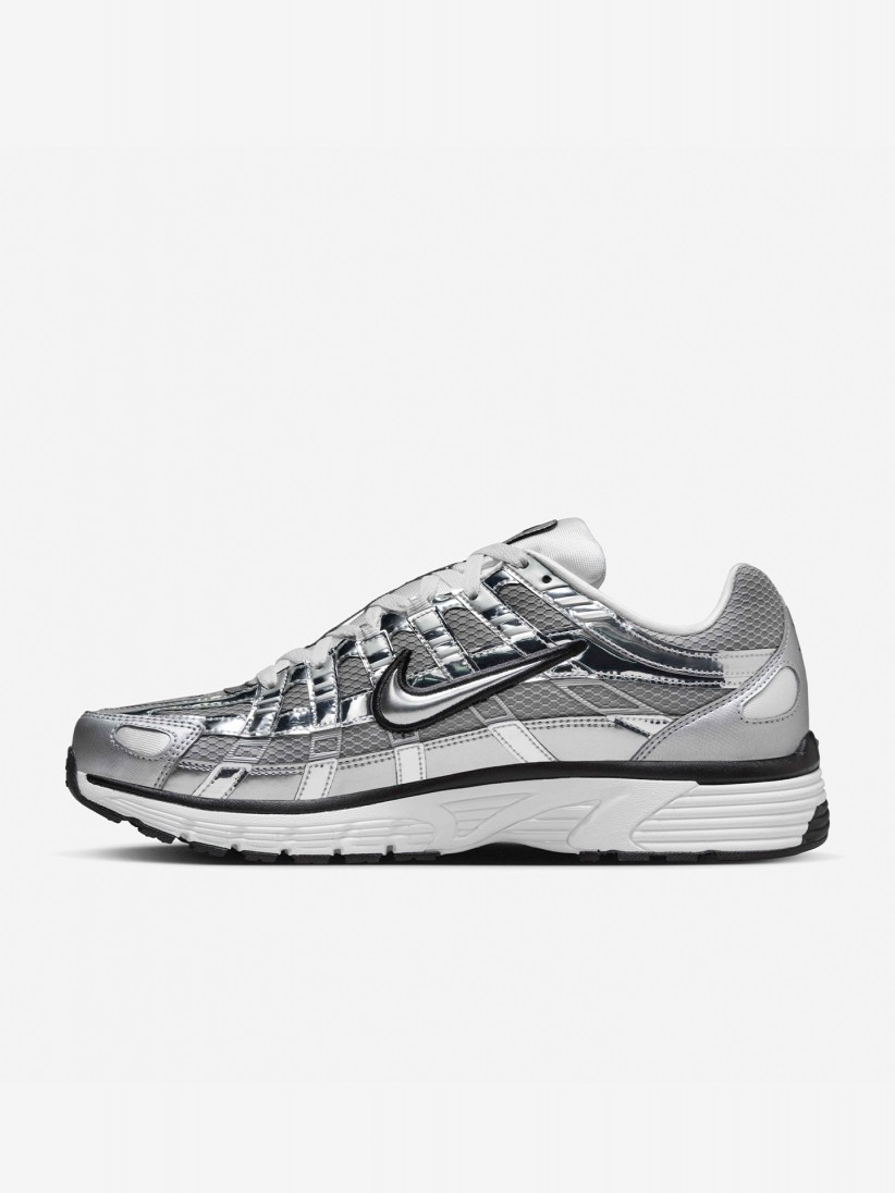 Nike P-6000 Silver Sneakers For Women