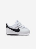 Sapatilhas Nike Cortez Brancas e Pretas Para Beb