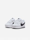 Sapatilhas Nike Cortez Brancas e Pretas Para Beb
