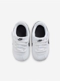 Sapatilhas Nike Cortez Brancas e Pretas Para Beb