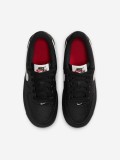 Sapatilhas Nike Air Force 1 Pretas e Brancas Jnior