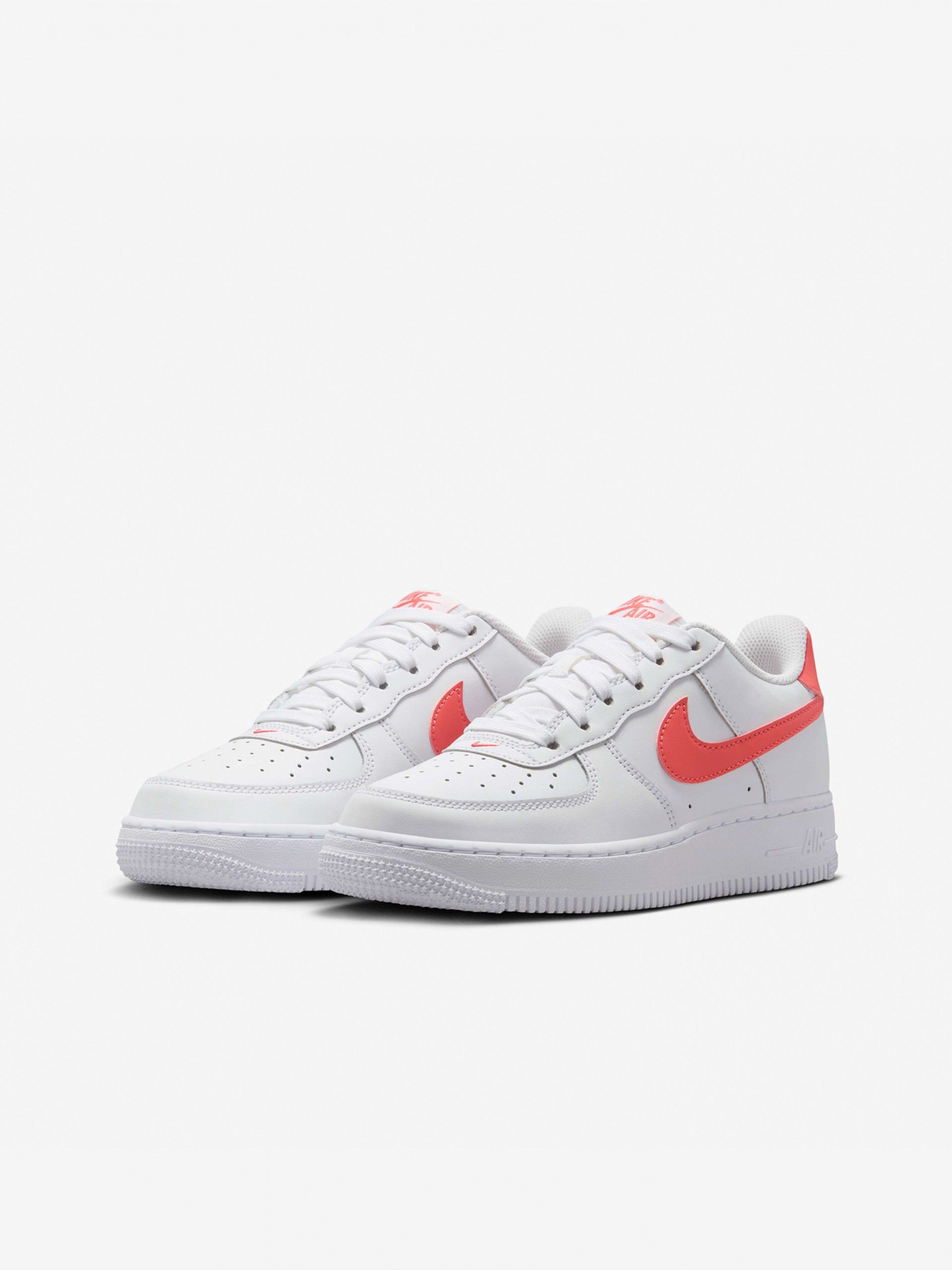 Zapatillas Nike Air Force 1 Blancas Para Niño