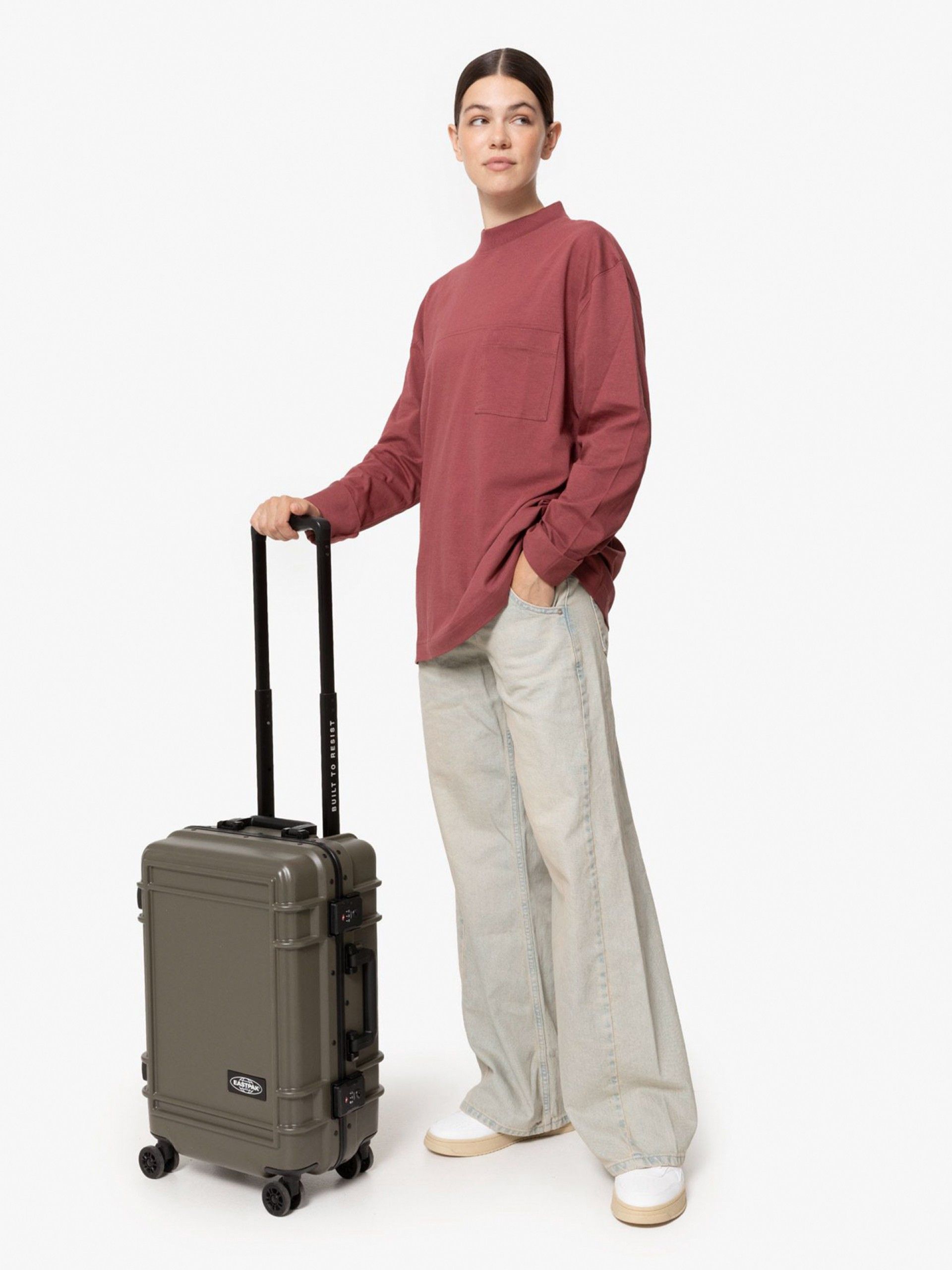 Eastpak Resist'R Case S Green Suitcase