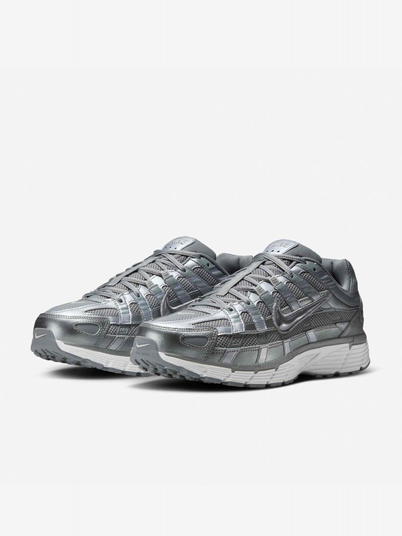 Sapatilhas Nike P-6000 Prateadas Para Homem