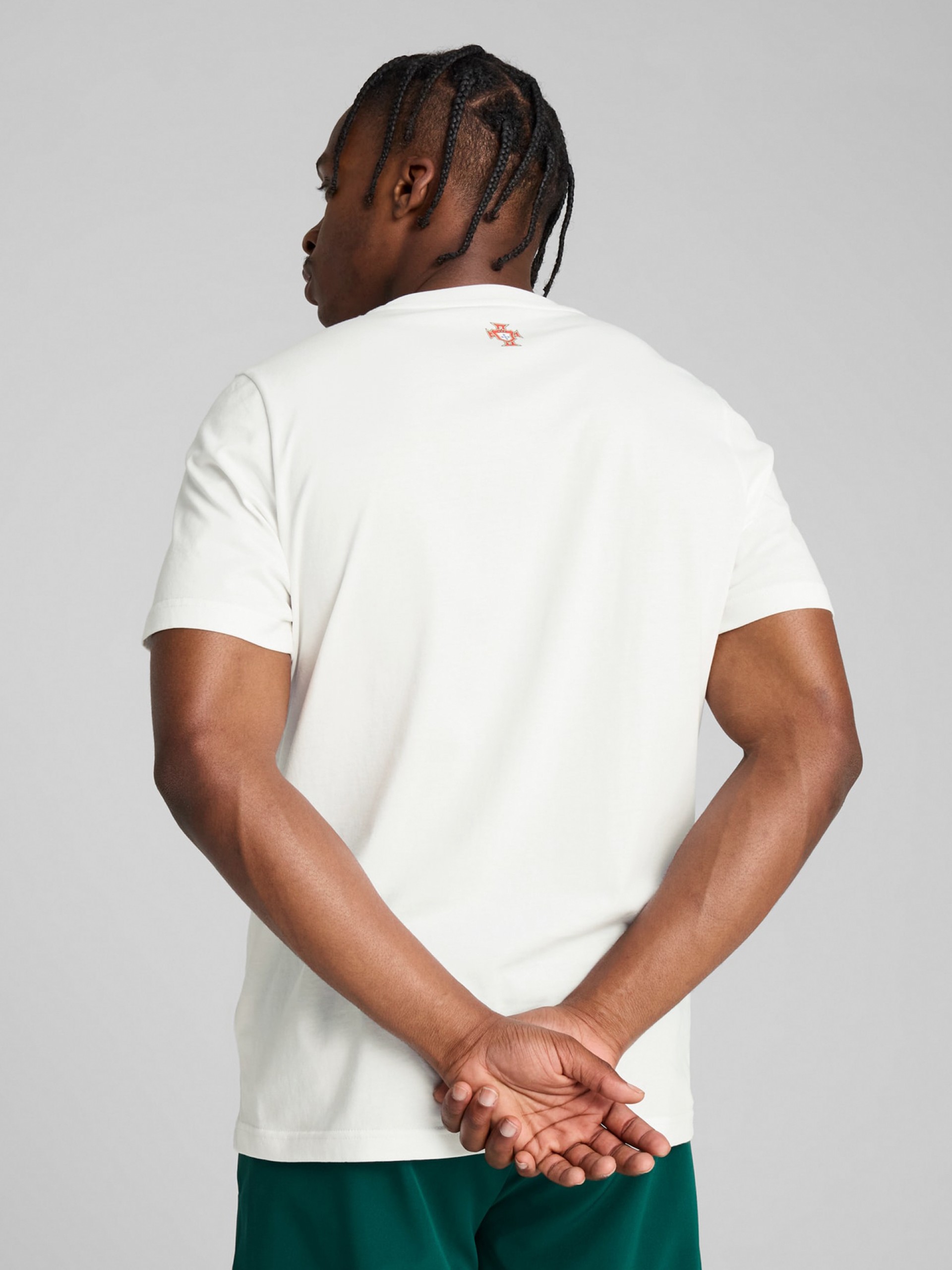 T-shirt Puma Portugal Casuals Branca 2025
