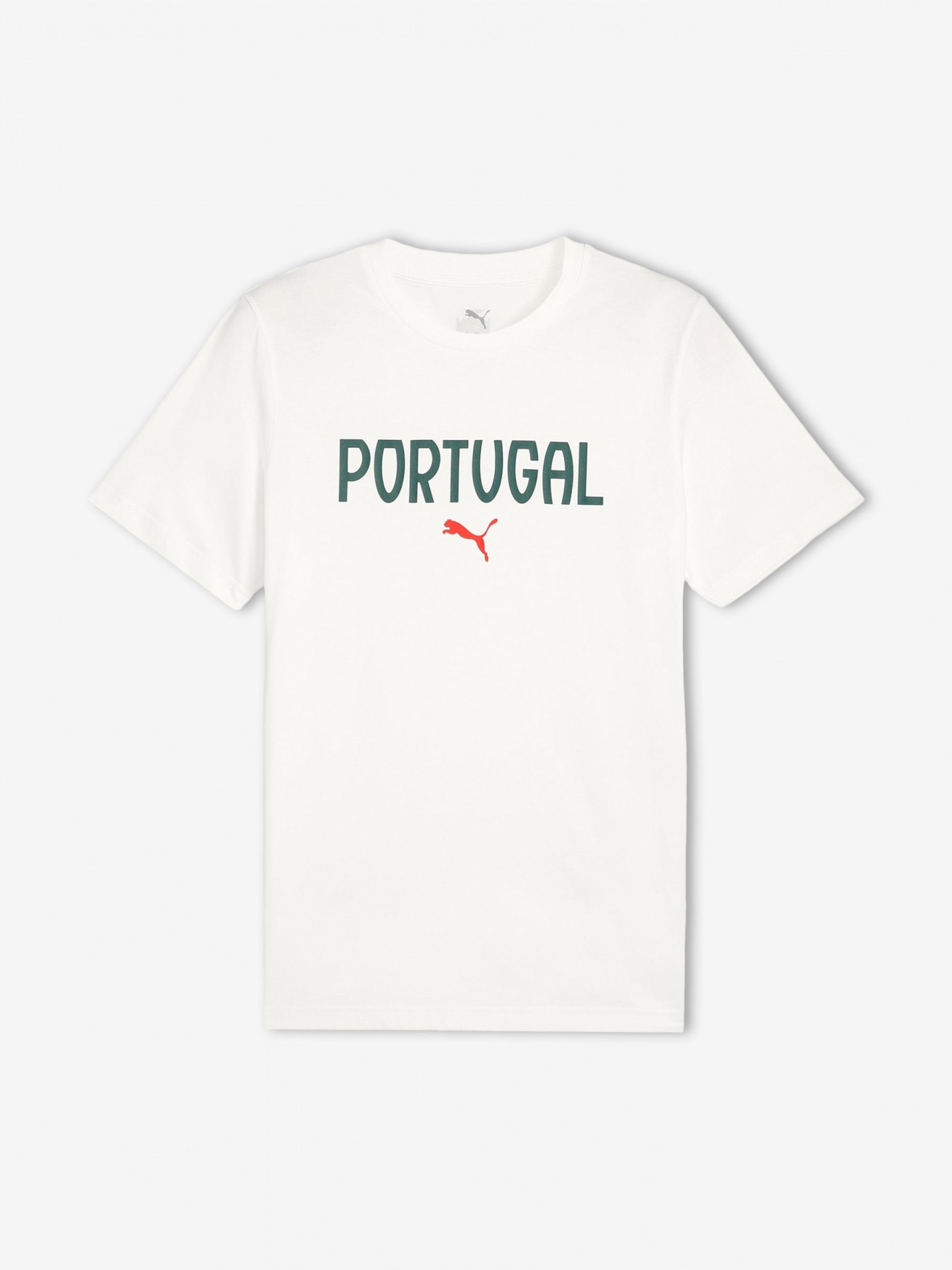 T-shirt Puma Portugal Casuals Branca 2025