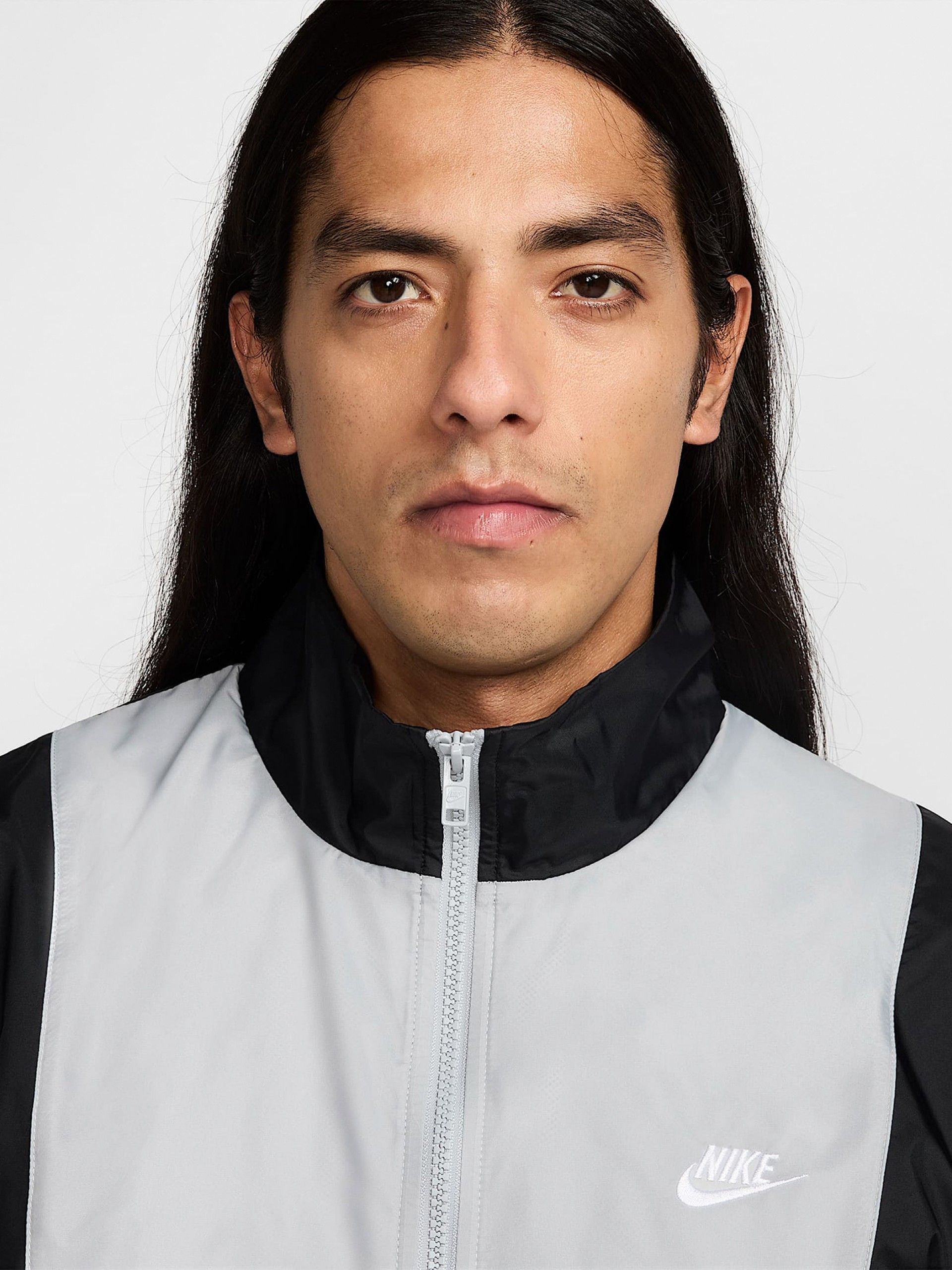 Fato de Treino Nike Club Woven Preto e Cinzento Para Homem