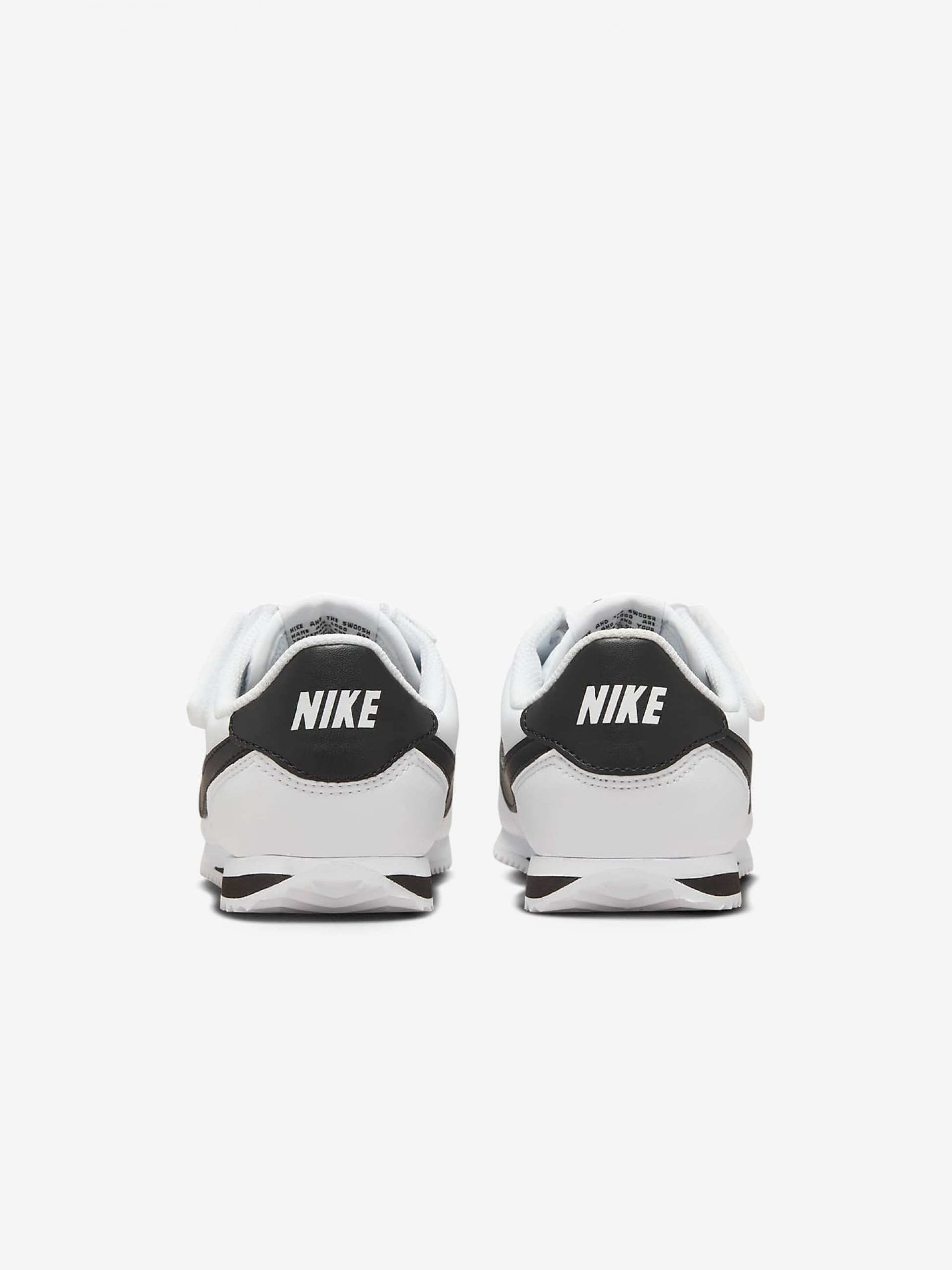 Sapatilhas Nike Cortez Brancas e Pretas Para Criança