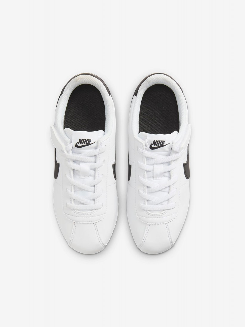 Sapatilhas Nike Cortez Brancas e Pretas Para Criana