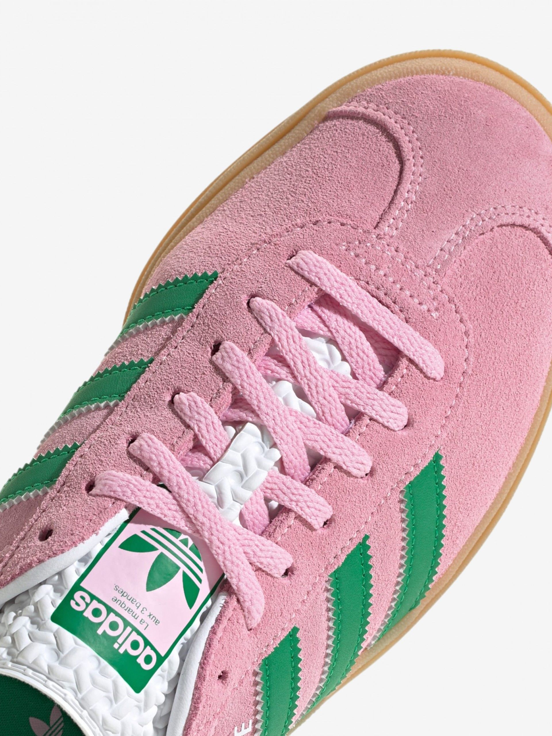 Zapatillas Adidas Gazelle Bold W Rosa y Verdes