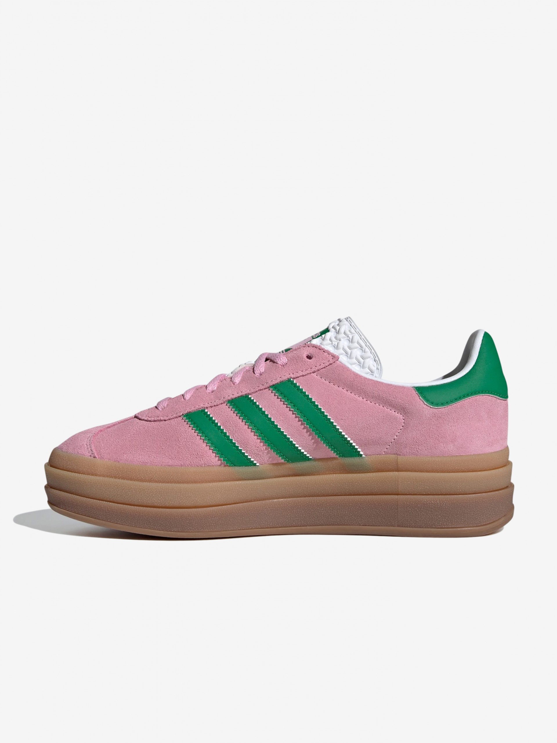 Zapatillas Adidas Gazelle Bold W Rosa y Verdes