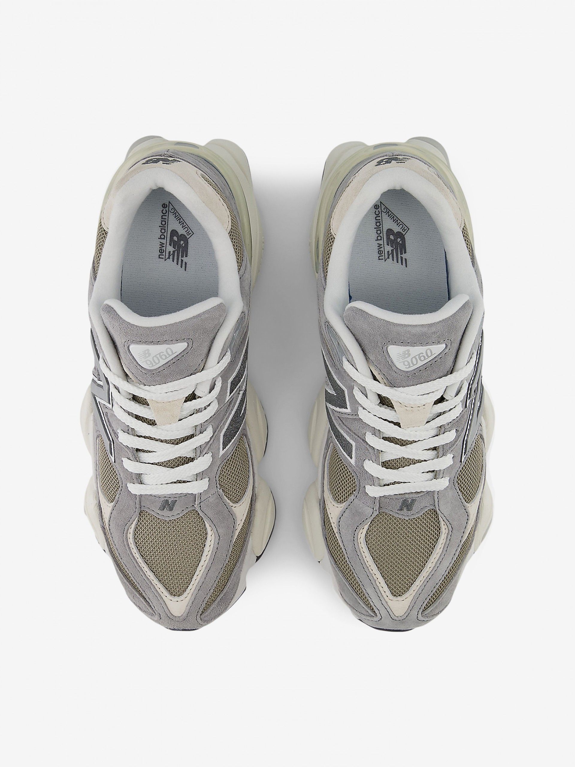 New Balance U9060 V1 Grey and Green Sneakers