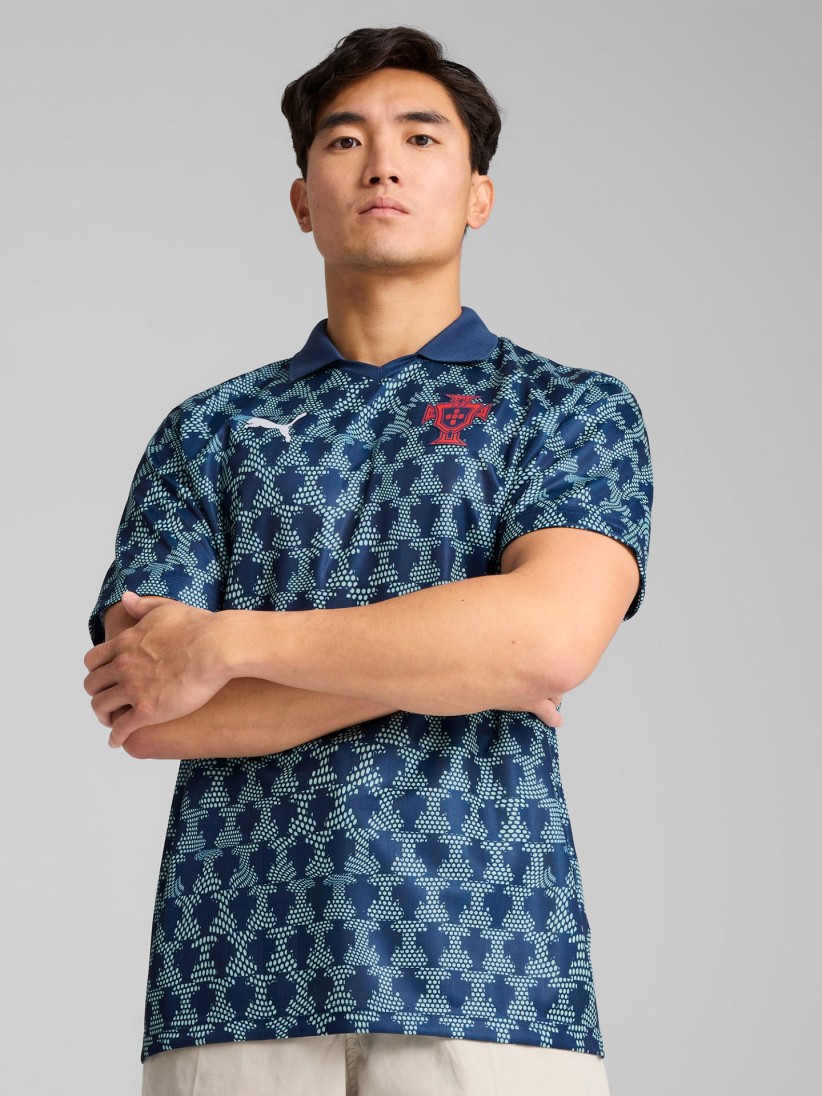T-shirt Puma Portugal Retro Azul 2025