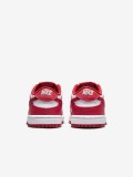 Sapatilhas Nike Dunk Low Vermelhas e Brancas Para Beb