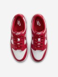 Sapatilhas Nike Dunk Low Vermelhas e Brancas Jnior