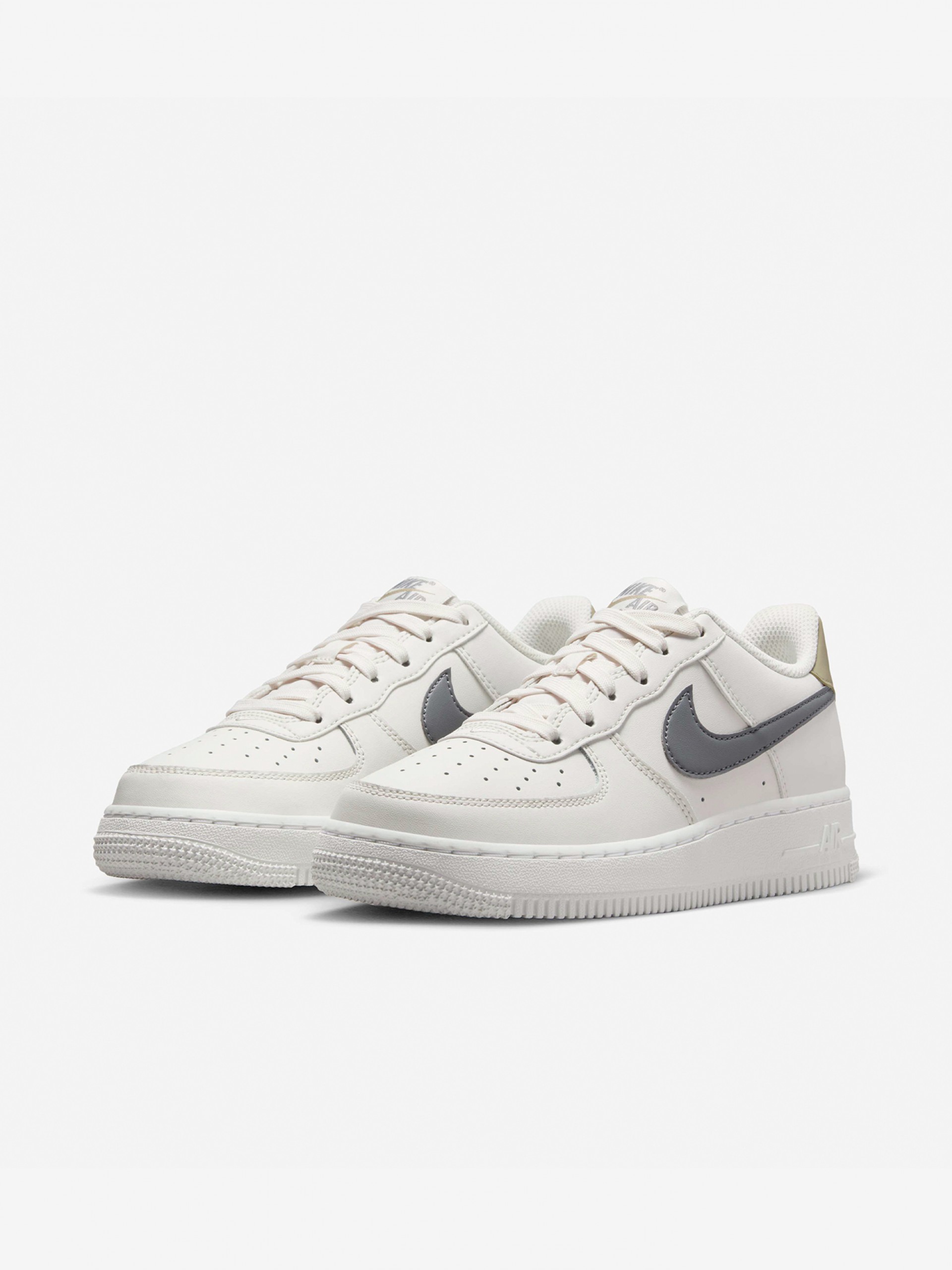 Zapatillas Nike Air Force 1 Grises Júnior