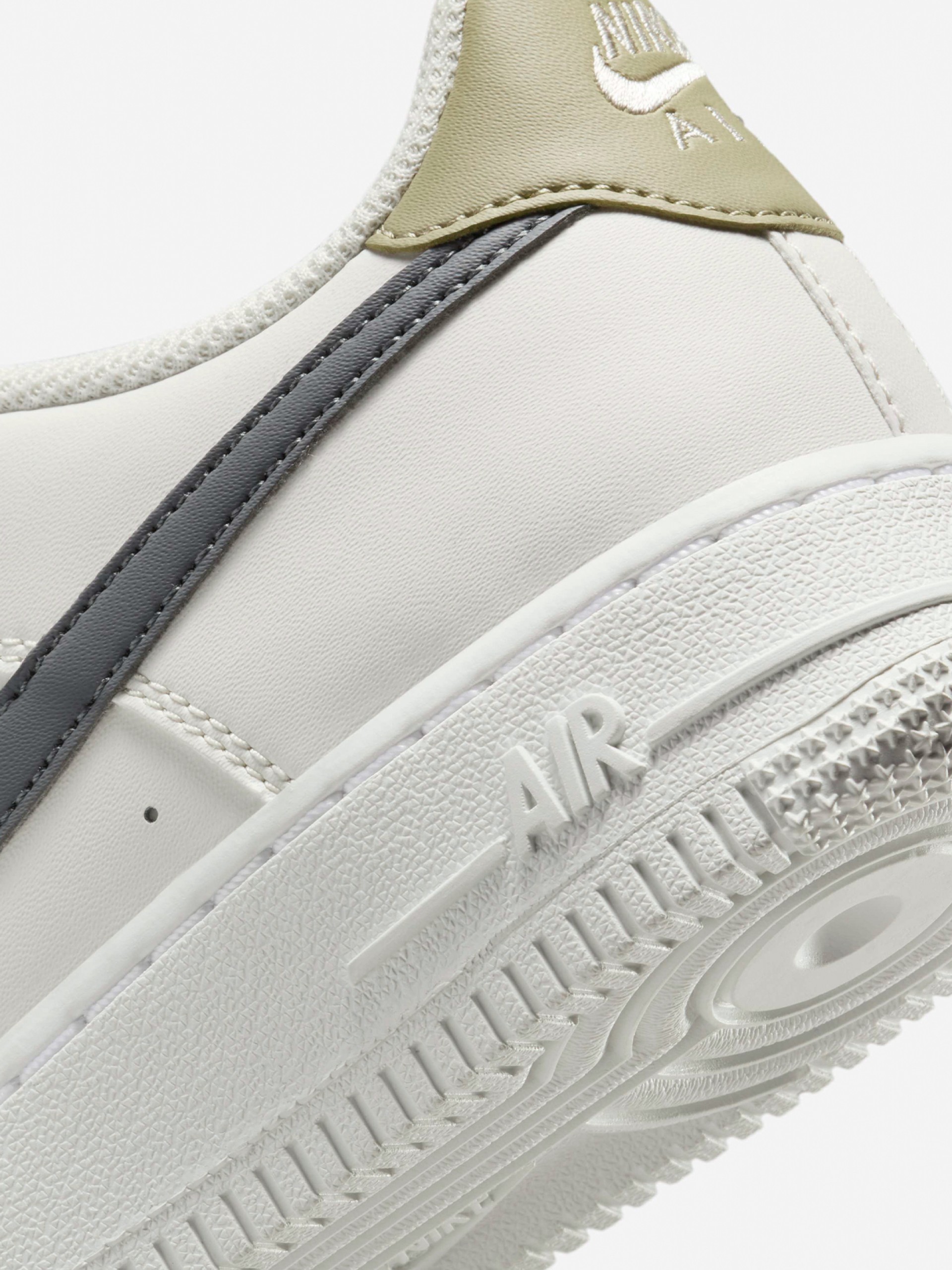 Zapatillas Nike Air Force 1 Grises Júnior