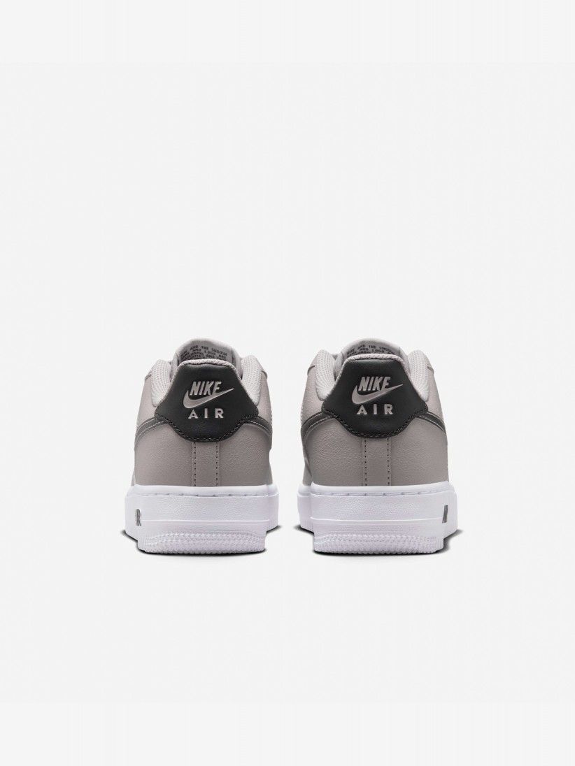 Sapatilhas Nike Air Force 1 Brancas e Cinzentas Para Criana