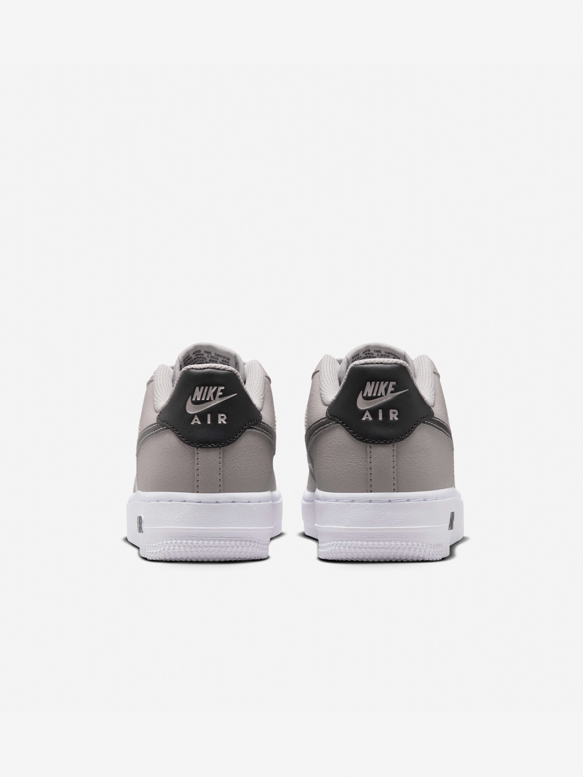 Sapatilhas Nike Air Force 1 Brancas e Cinzentas Para Criança