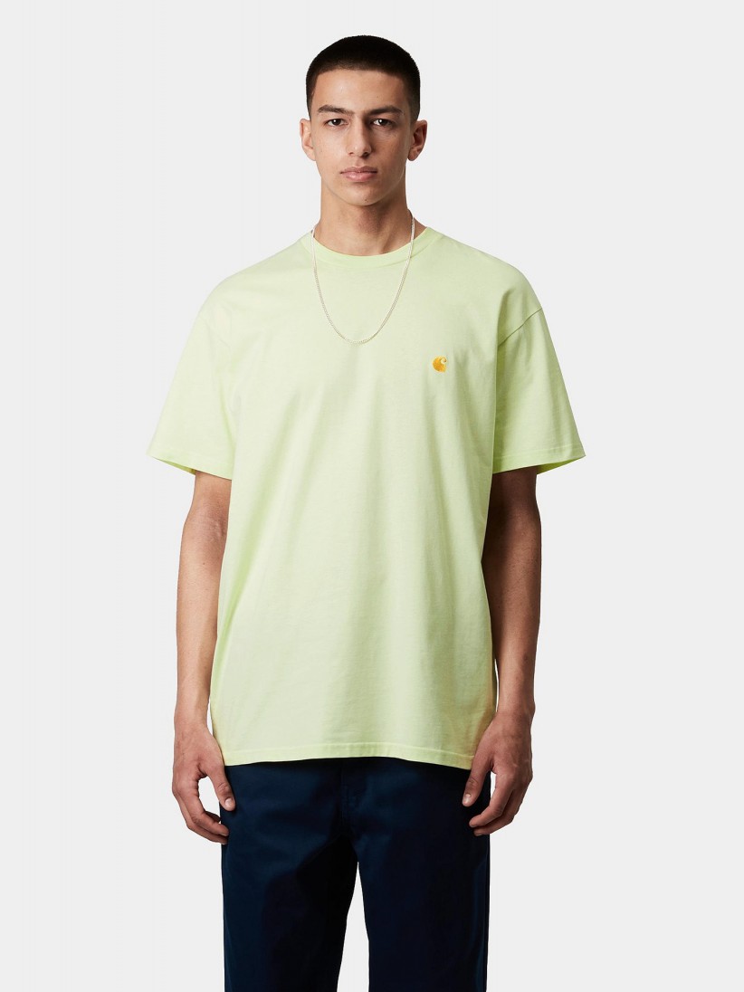 T-shirt Carhartt WIP Chase Verde